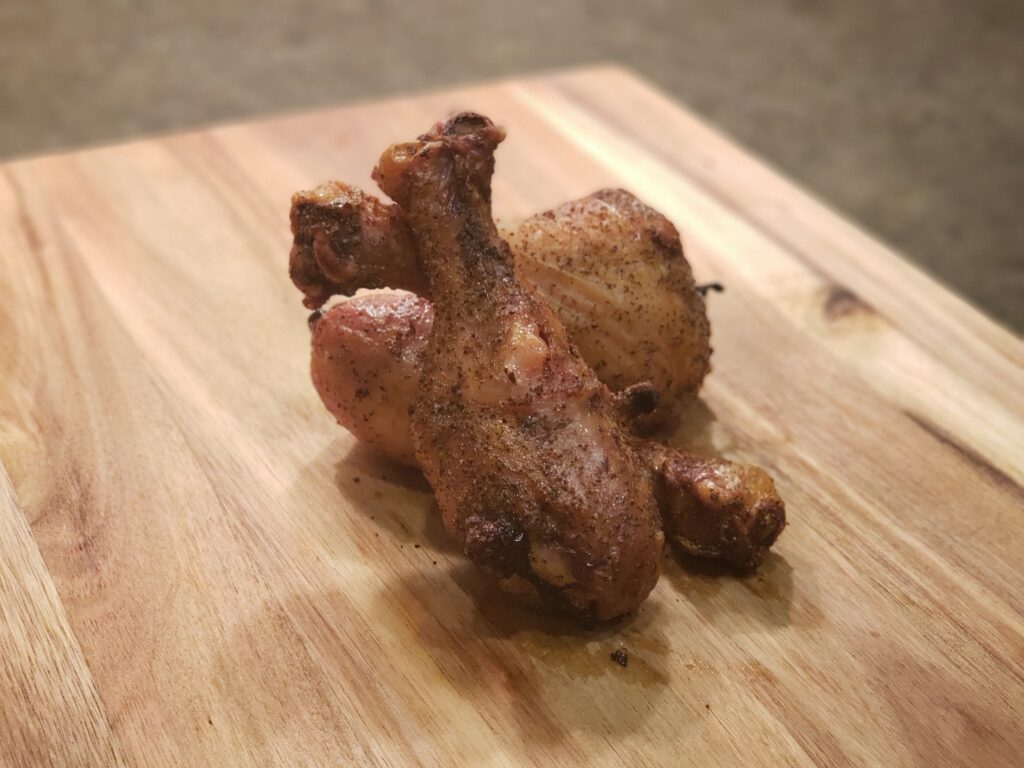 Chicken Drumsticks Hot Fast and Crispy Pellet Grill Addicts